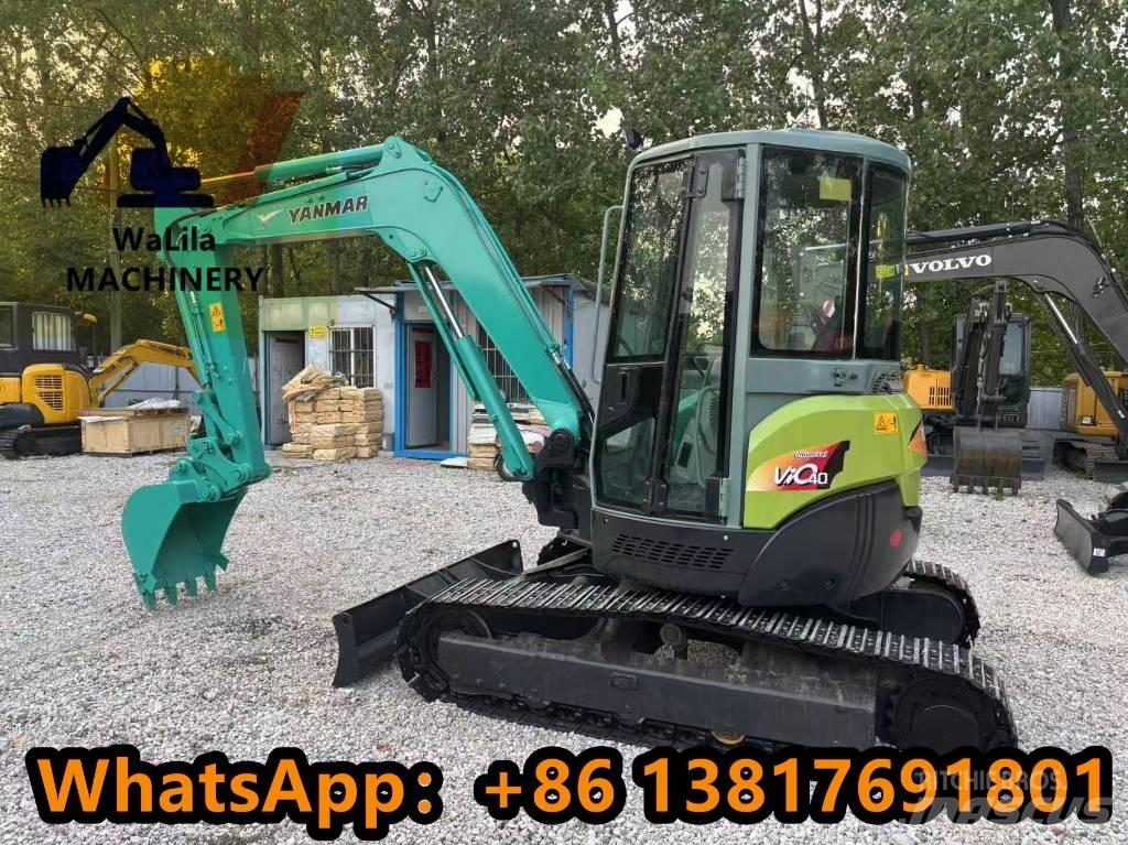 Yanmar Vio 40 Minigravemaskiner