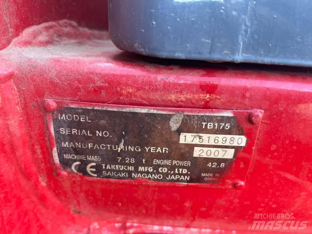 Takeuchi TB 175 Midi-gravemaskiner 7t - 12t