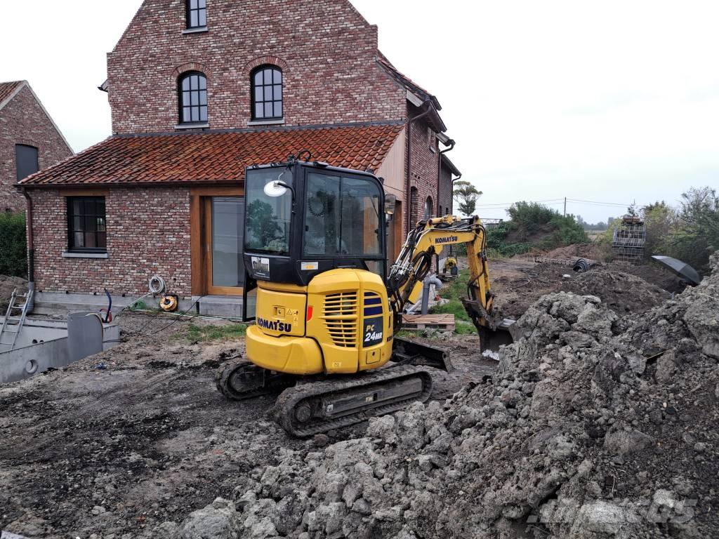 Komatsu pc24 mr Minigravemaskiner