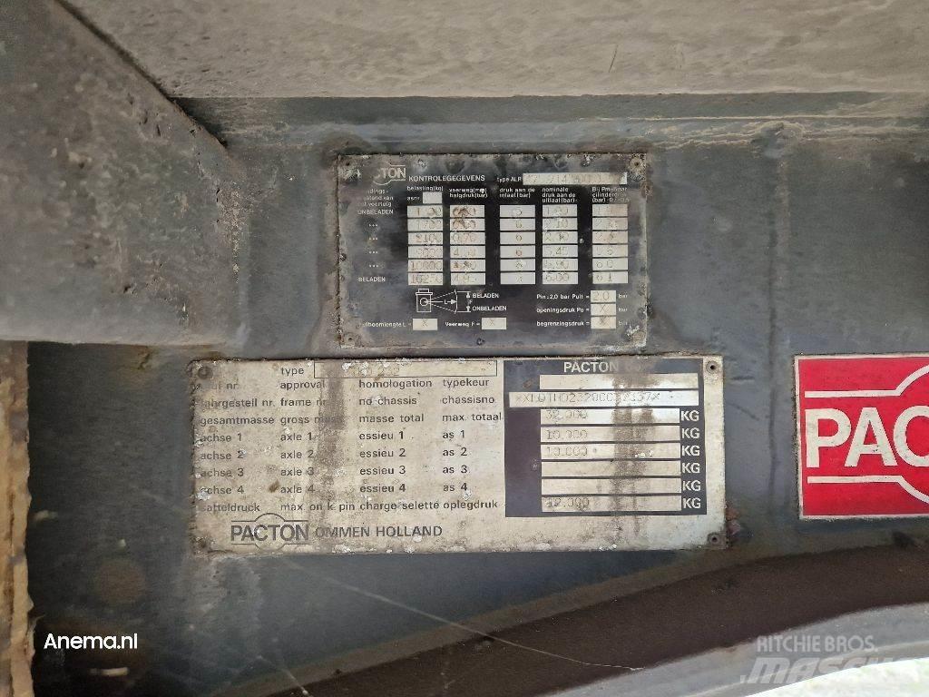 Pacton THD 232 Semi-trailer med Gardinsider