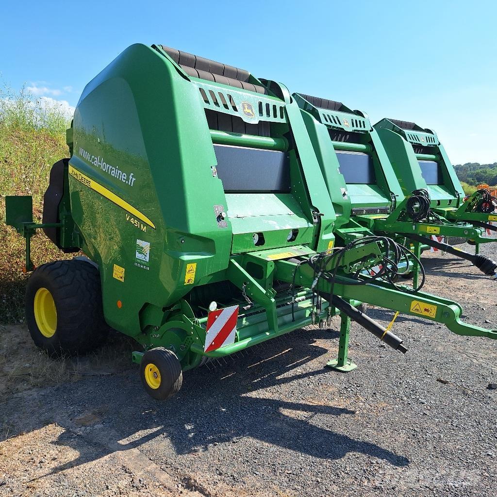 John Deere V 451 M Rundballe-pressere