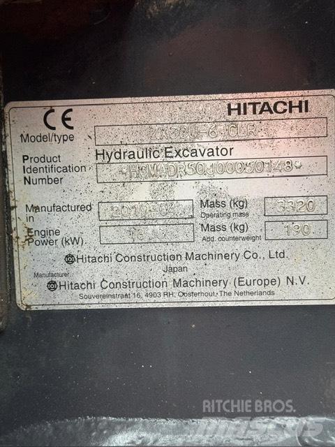 Hitachi ZX 33 U-6 Minigravemaskiner