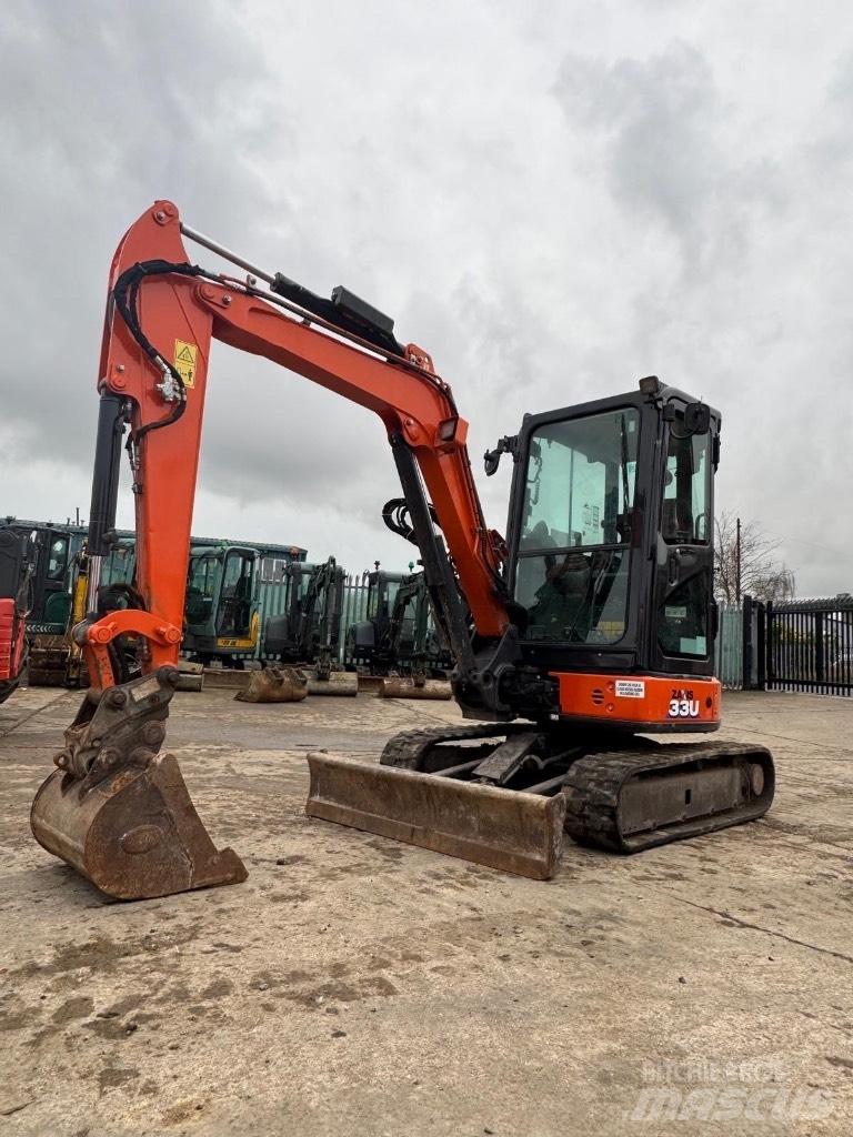 Hitachi ZX 33 U-6 Minigravemaskiner