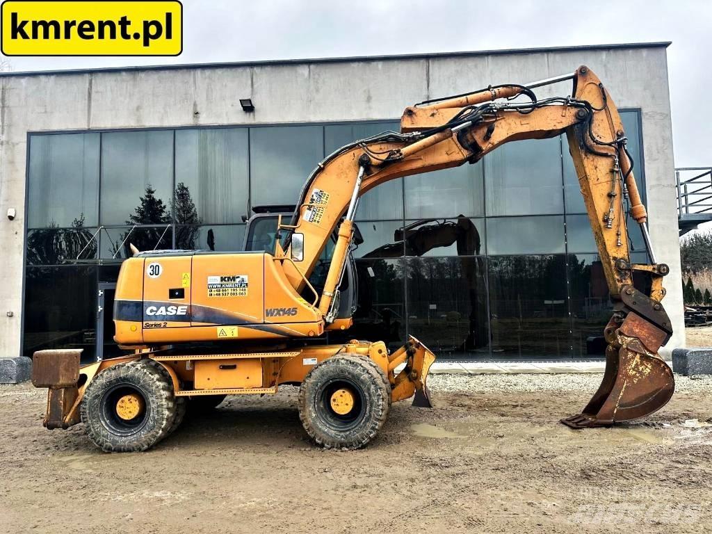 CASE WX 145 Gravemaskiner på hjul