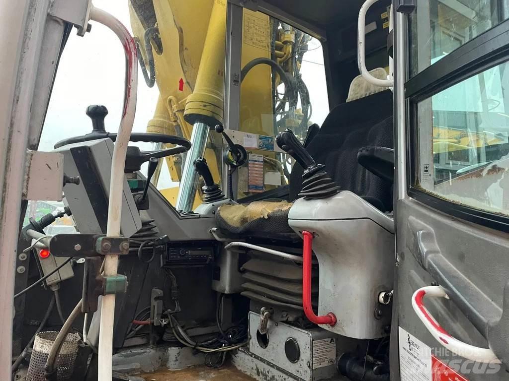 Atlas 1604K Gravemaskiner på hjul