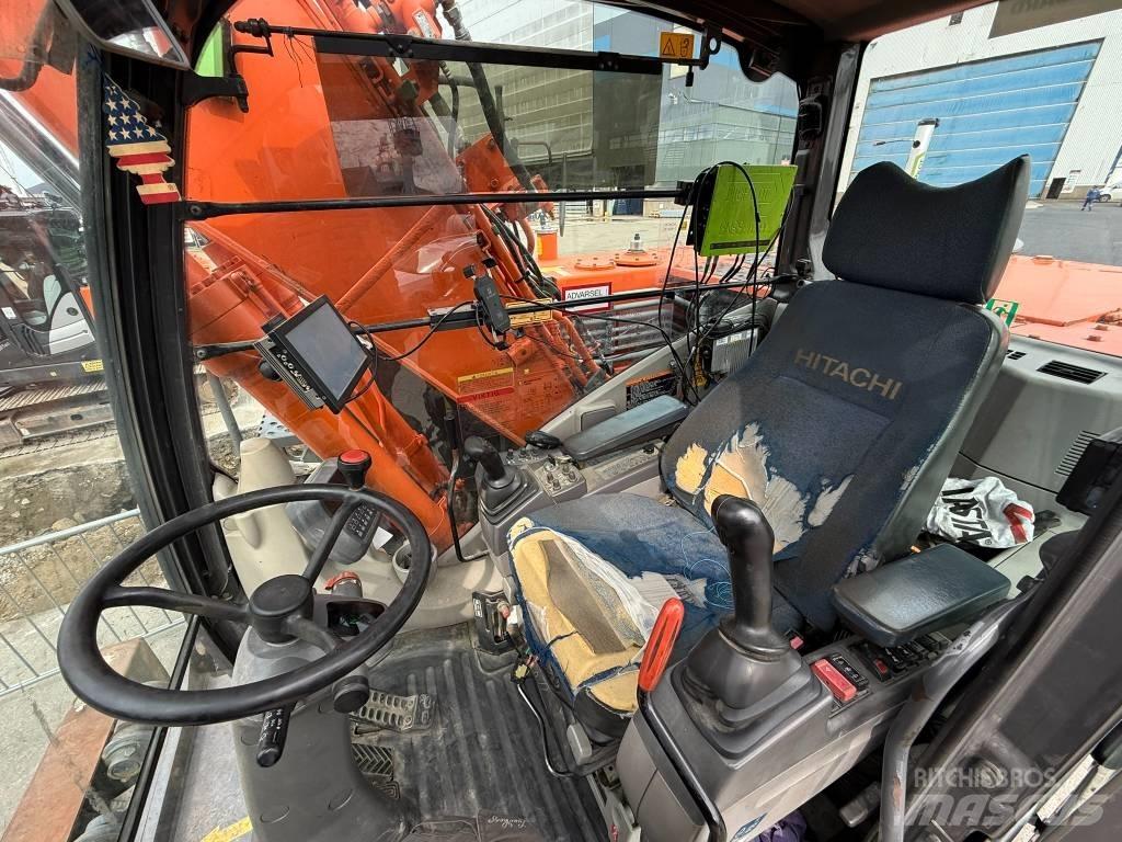 Hitachi ZX 140 W-3 Gravemaskiner på hjul