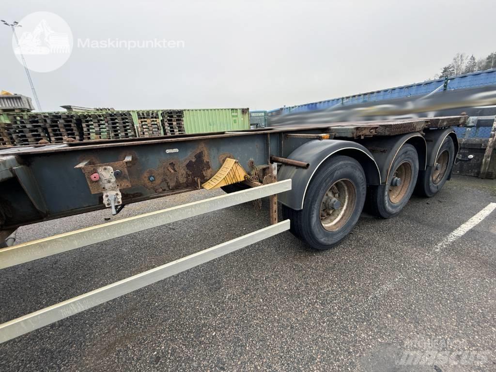 Schweriner CS 40 Semi-trailer med containerramme