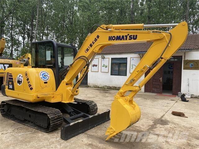 Komatsu PC56-7 Gravemaskiner på larvebånd