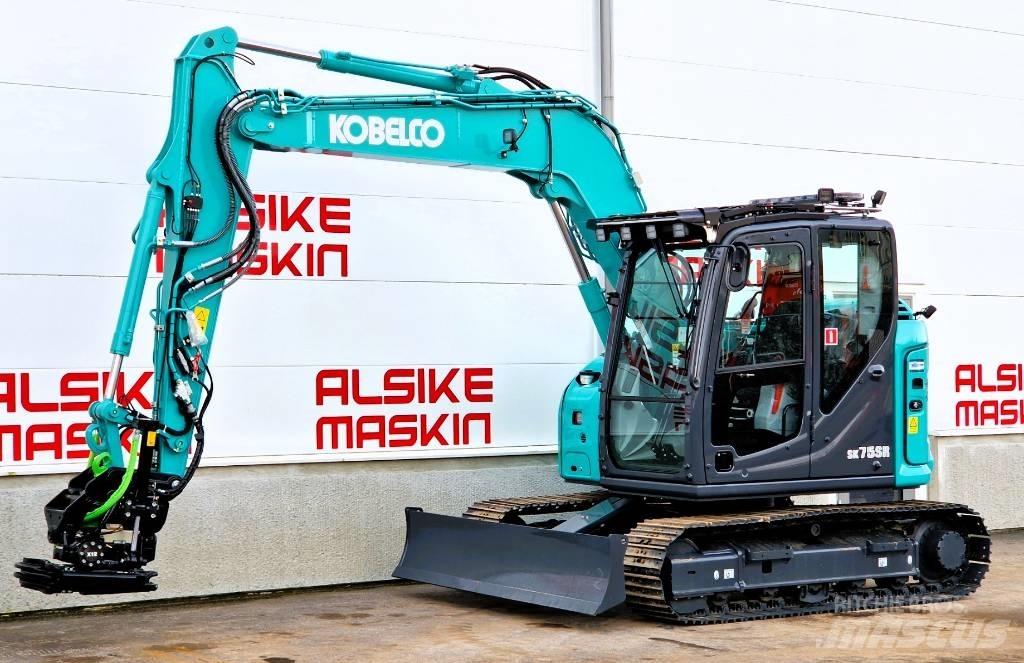 Kobelco SK75 SR-7 Gravemaskiner på larvebånd