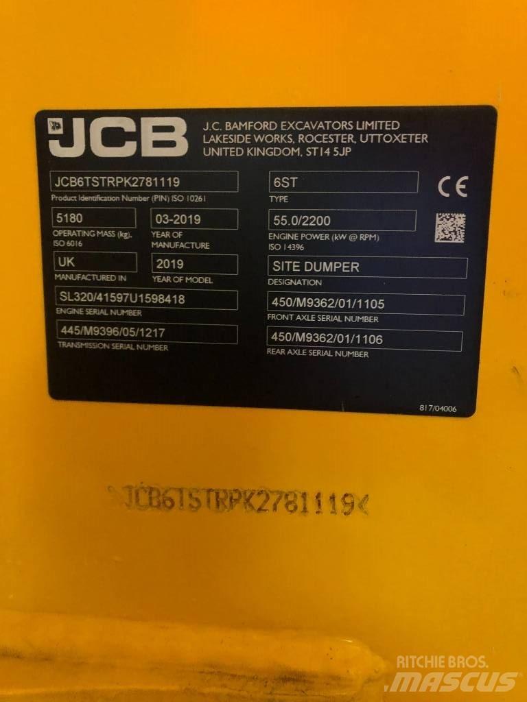 JCB 6 ST Dumpere