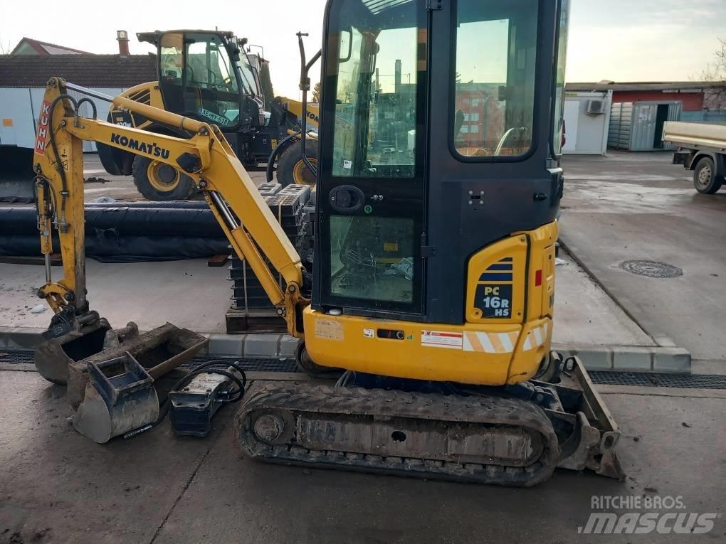 Komatsu PC 16 R-3HS Minigravemaskiner