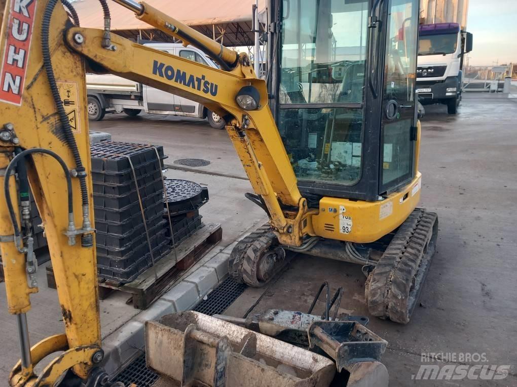 Komatsu PC 16 R-3HS Minigravemaskiner