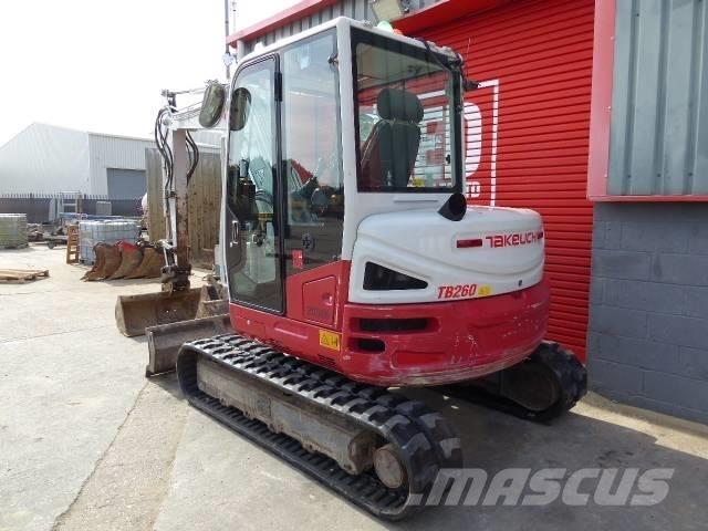 Takeuchi TB 260 Minigravemaskiner