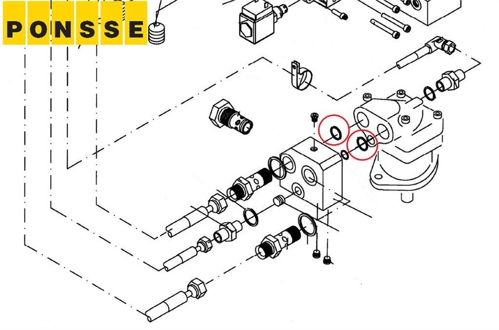 Ponsse 0013888 Hydraulik