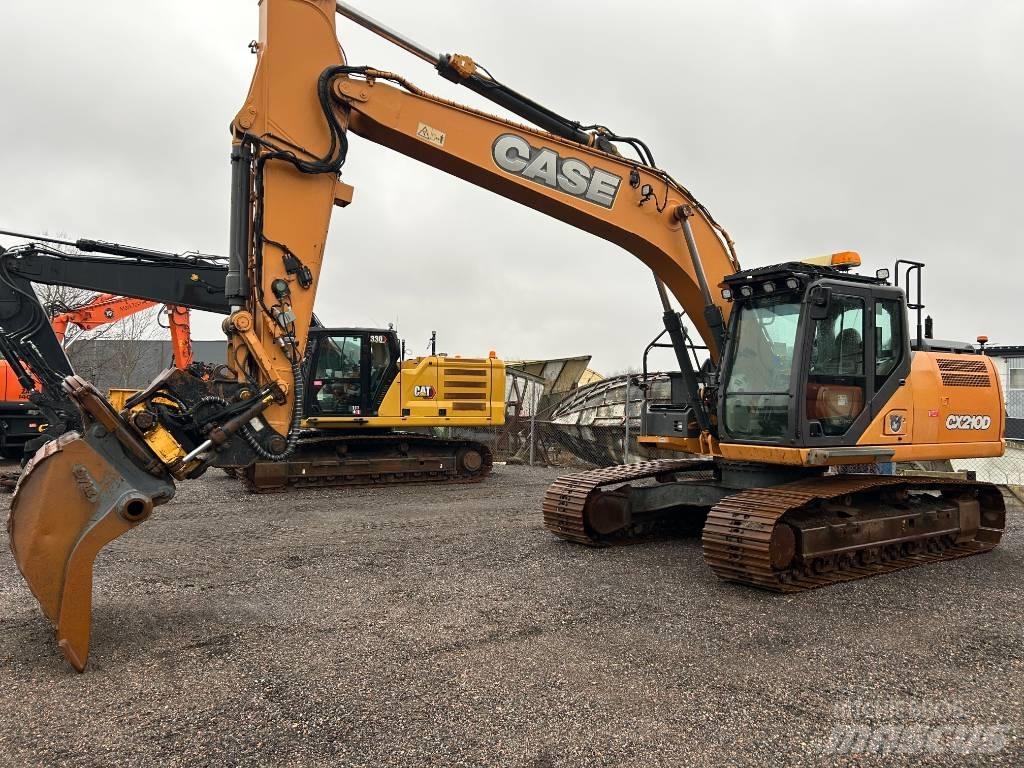 CASE CX 210 D Gravemaskiner på larvebånd