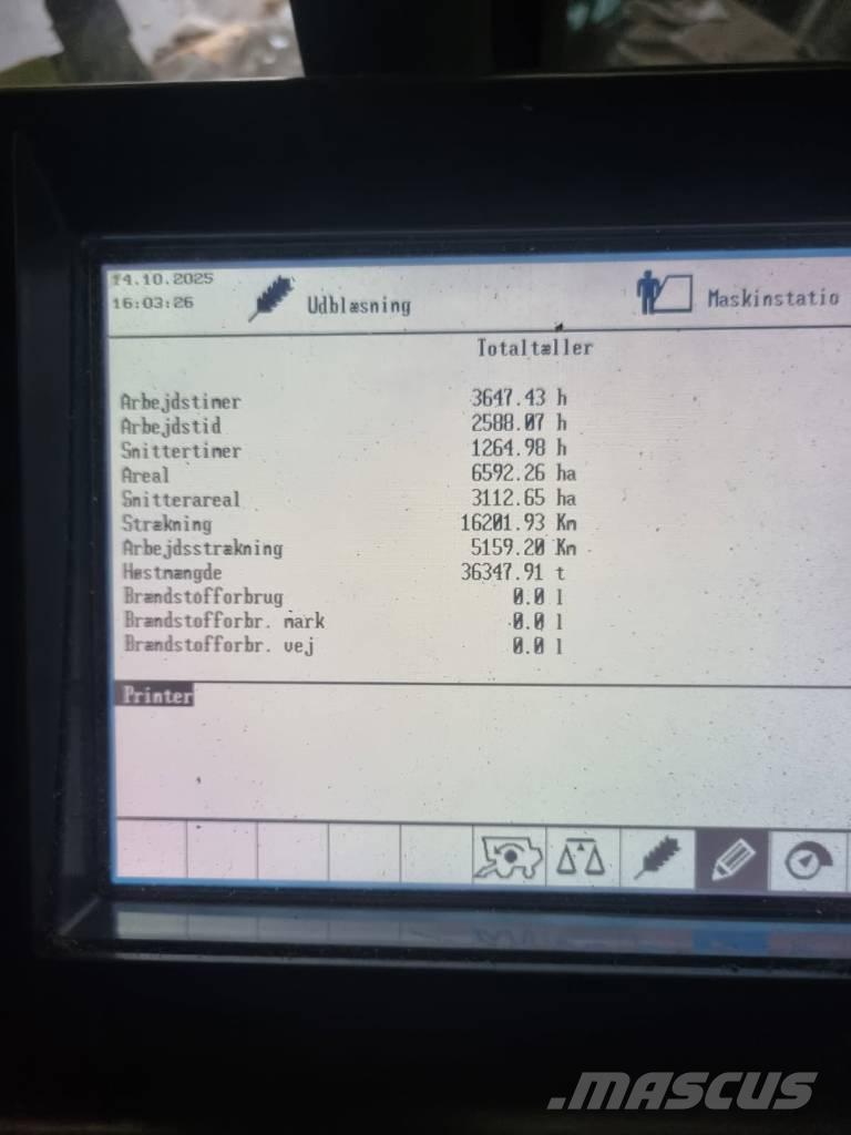 CLAAS Lexion 560 Mejetærskere