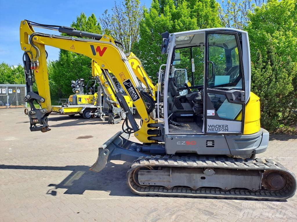 Wacker Neuson EZ50 Gravemaskiner på larvebånd