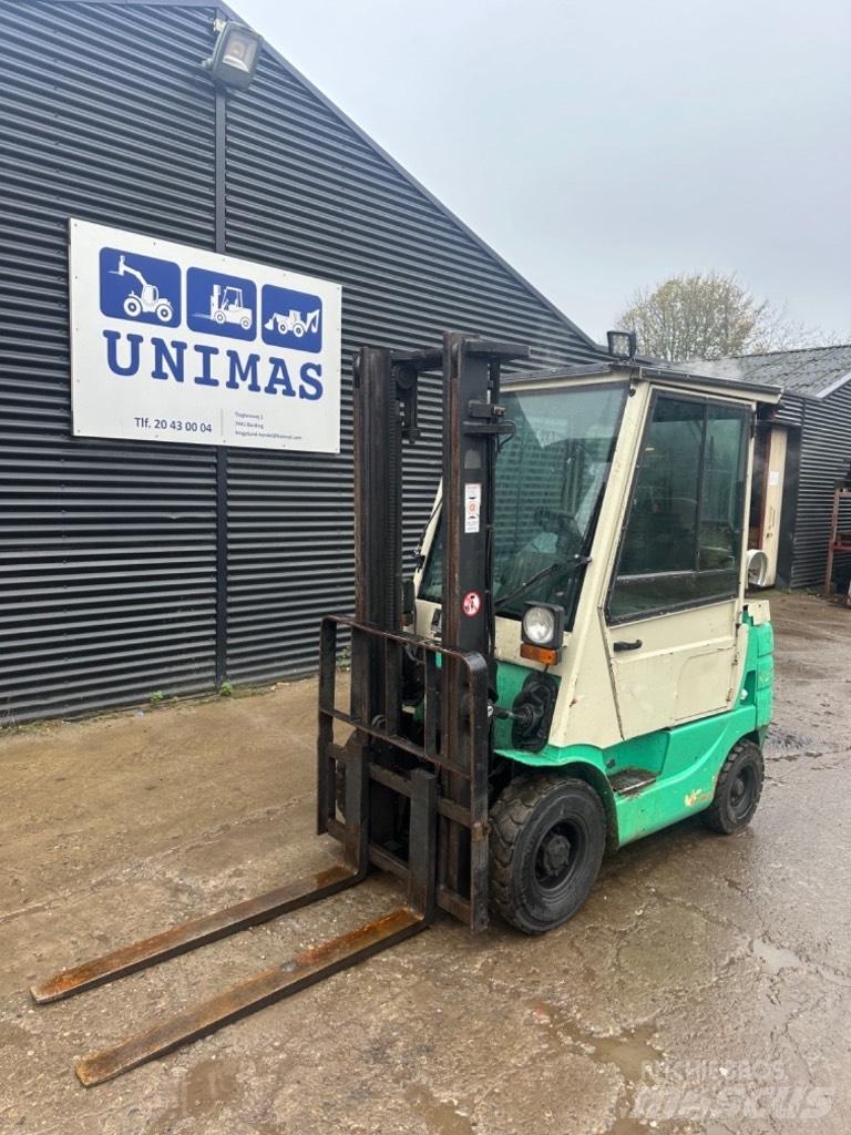 Mitsubishi FG 15 LPG gaffeltrucks