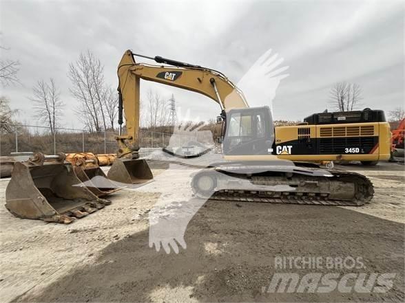 CAT 345D Gravemaskiner på larvebånd