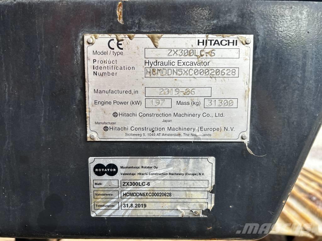 Hitachi ZX 300 LC-6 Gravemaskiner på larvebånd