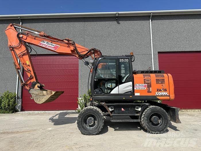 Hitachi ZX170W-6 Gravemaskiner på hjul