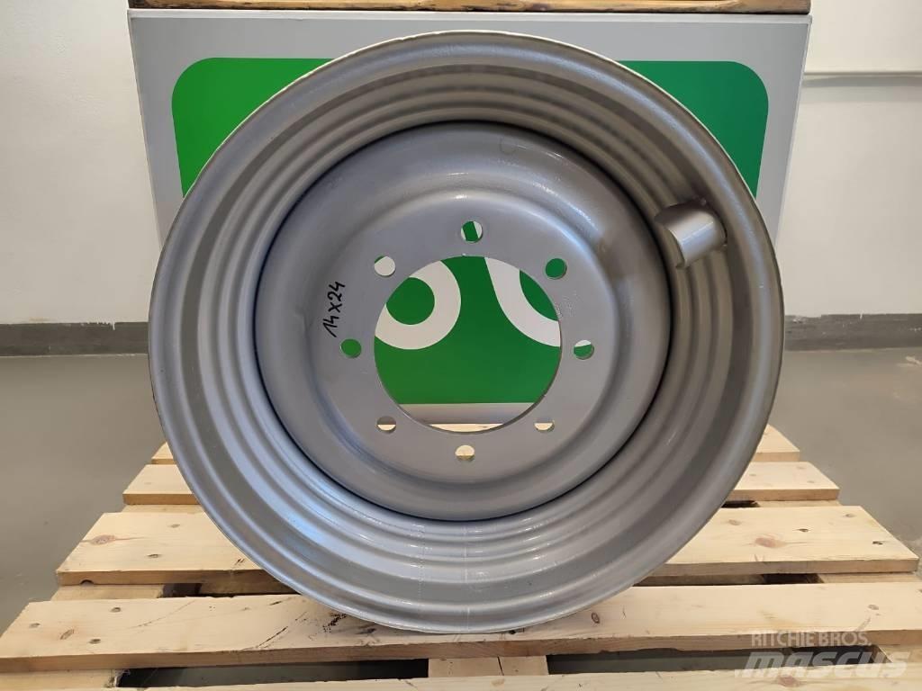 JCB 14X24  rim Dæk, hjul og fælge