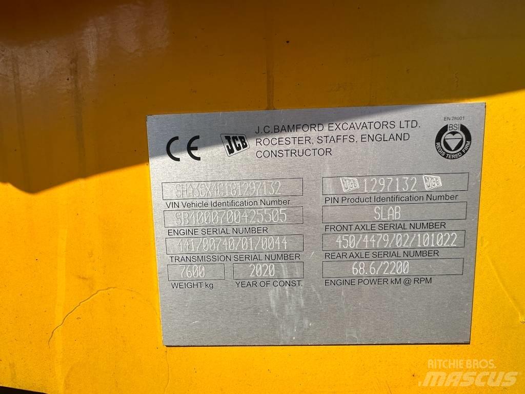 JCB 3 CX Rendegravere
