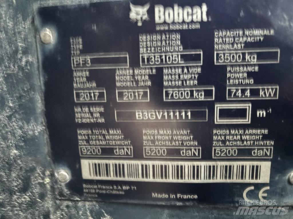 Bobcat T 35.105 L Teleskoplæssere