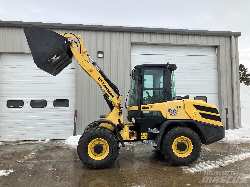 Yanmar V 80 Læssemaskiner på hjul
