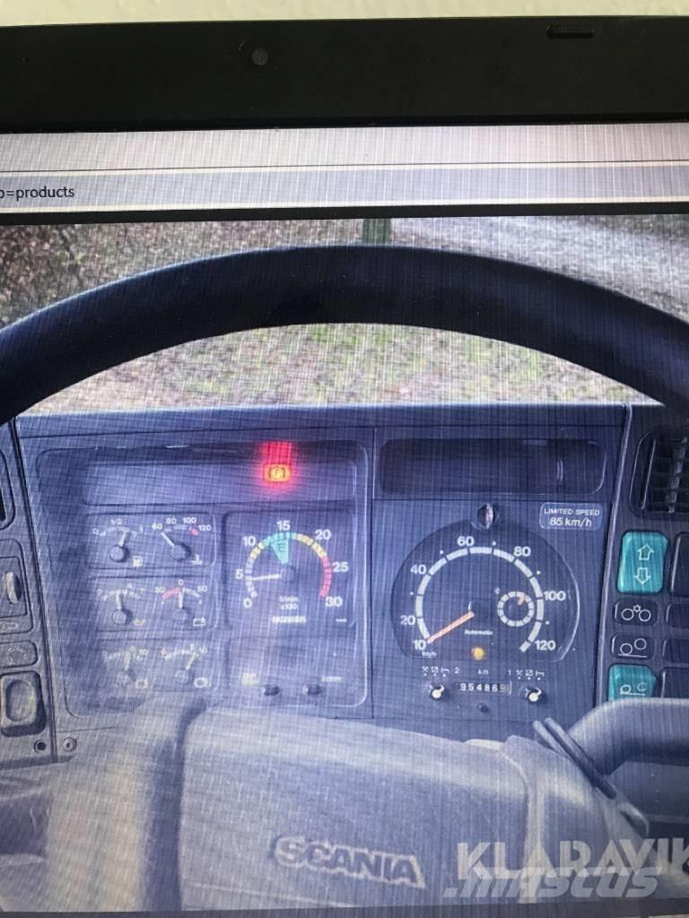 Scania g 124 400 Demonterbare/wirehejs lastbiler