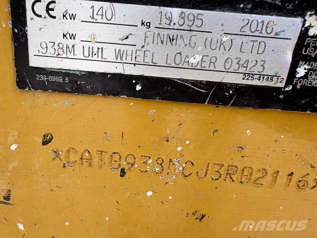 CAT 938 M Læssemaskiner på hjul