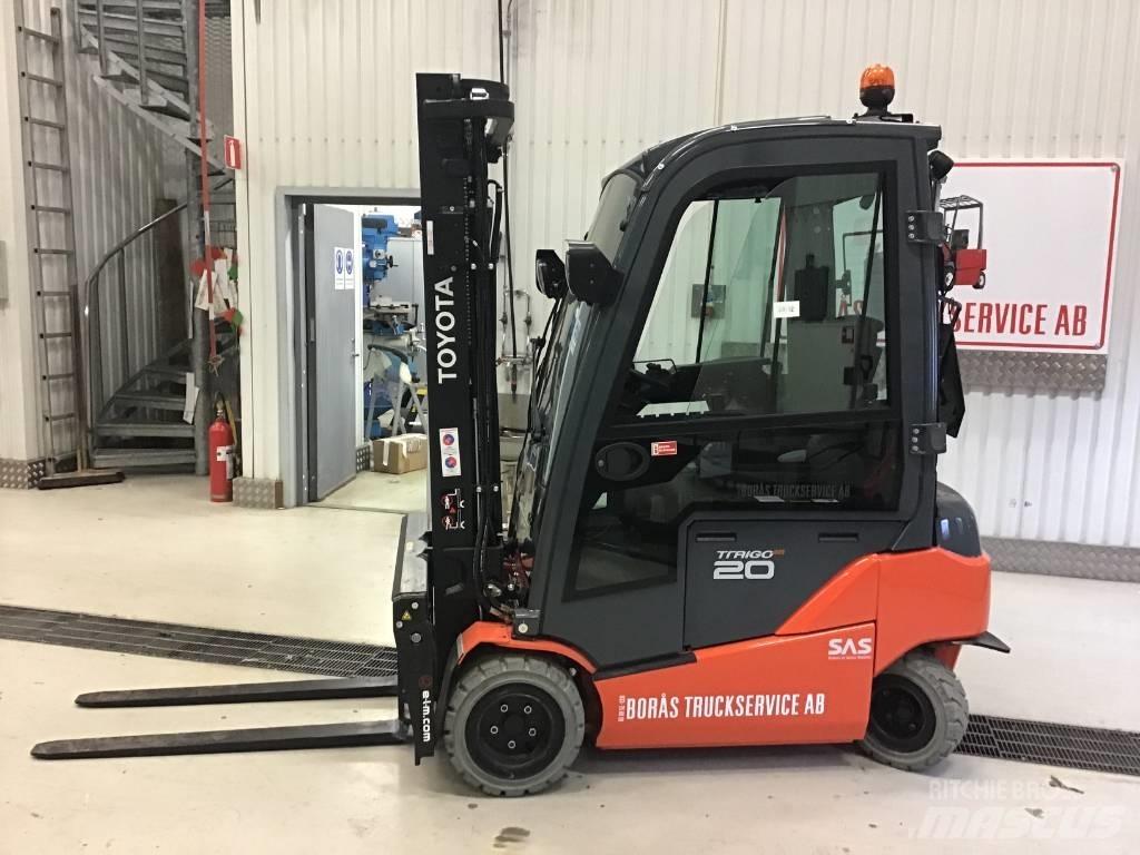 Toyota 8 FB MK 20 T El gaffeltrucks
