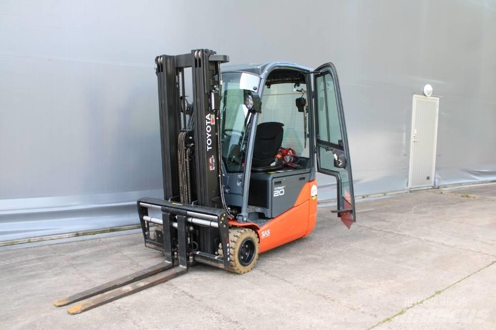 Toyota 8FBE20T El gaffeltrucks