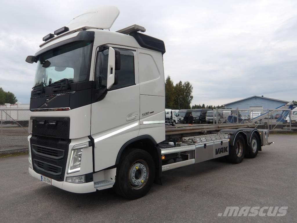 Volvo FH   12.8 6x2 Lastbiler med containerramme / veksellad