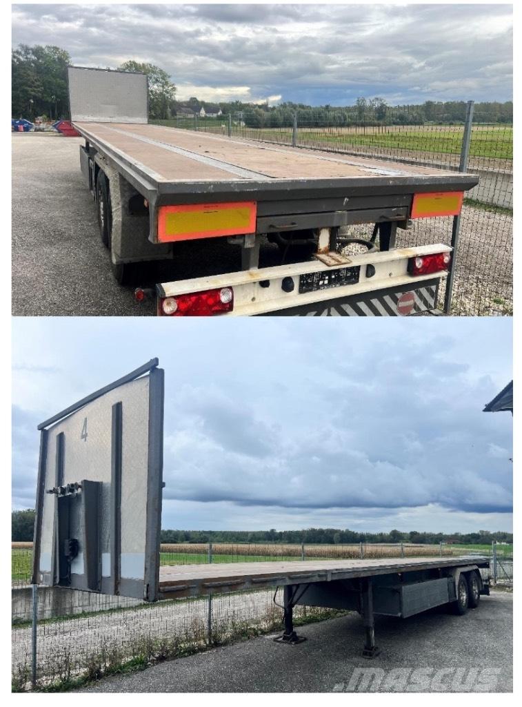 Meusburger MPS2 Semi-trailer med lad/flatbed