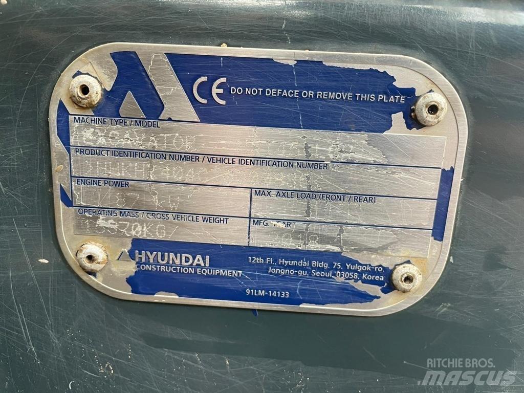 Hyundai HX145 LCR Gravemaskiner på larvebånd
