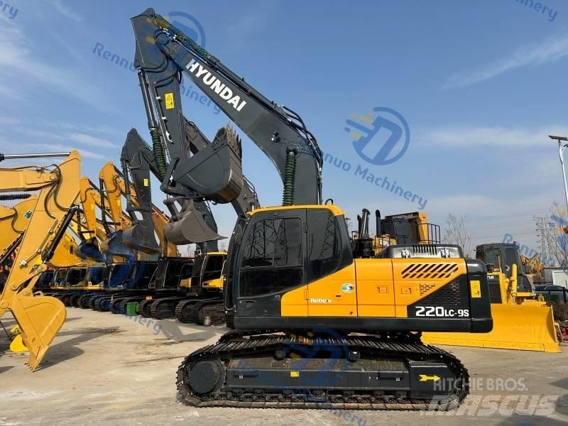Hyundai R220LC-9S Gravemaskiner på larvebånd