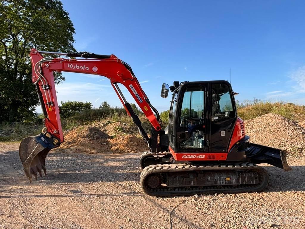 Kubota KX 080-4 Minigravemaskiner