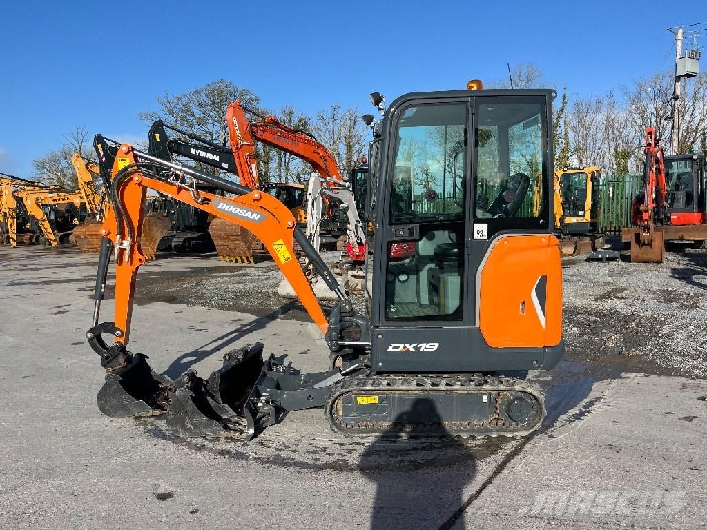 Doosan DX 19 Minigravemaskiner