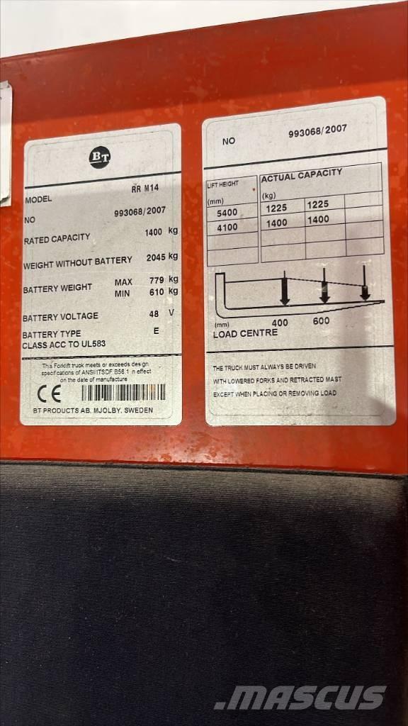 BT RR M 14 Reachtruck