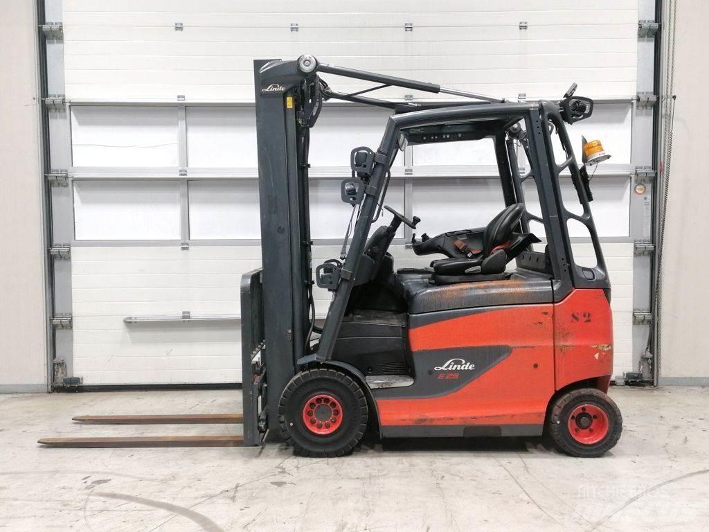 Linde E25H-01/600 El gaffeltrucks