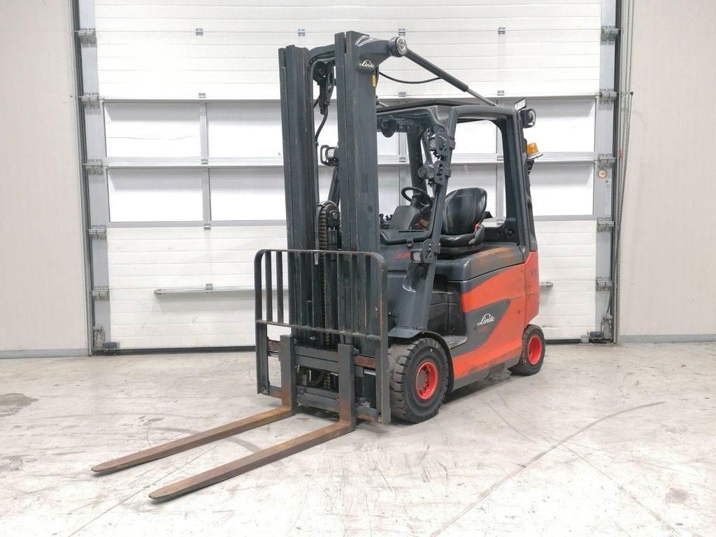 Linde E25H-01/600 El gaffeltrucks