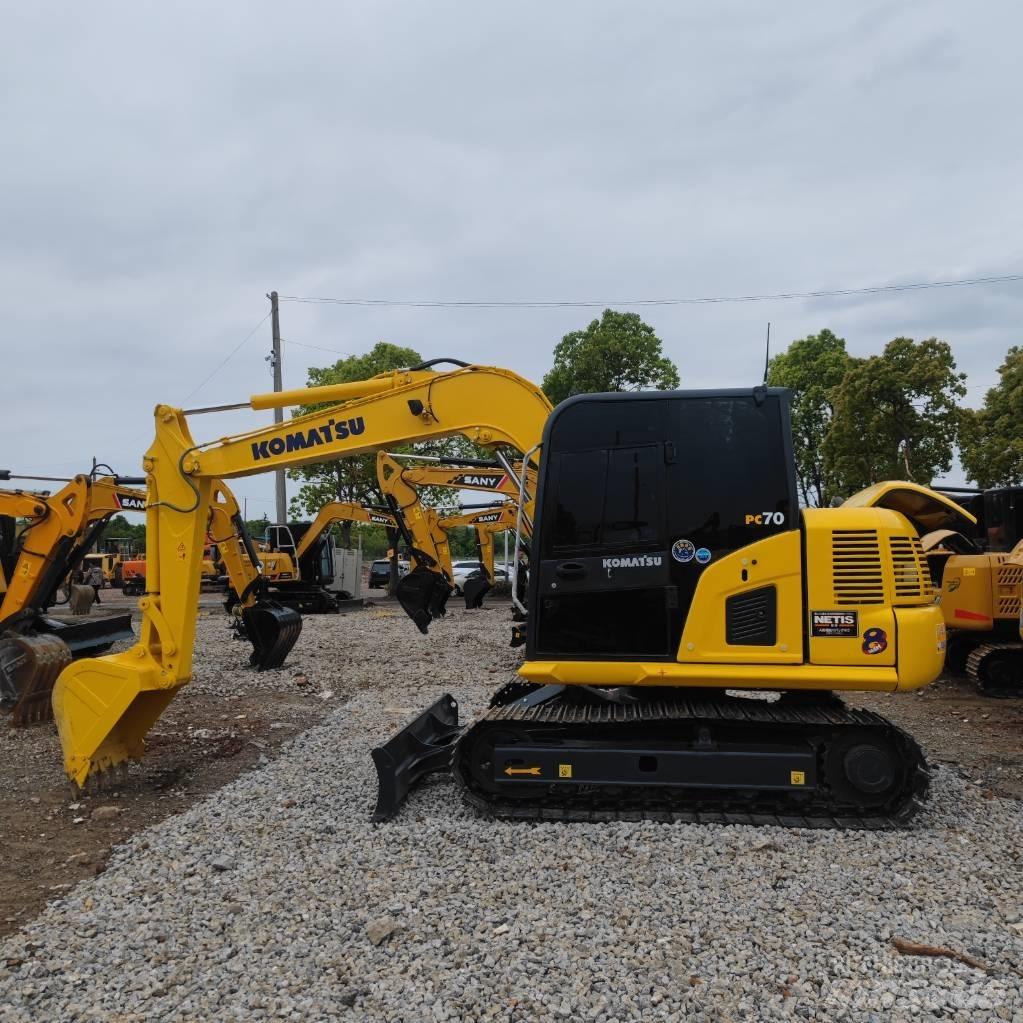 Komatsu PC 70 Minigravemaskiner
