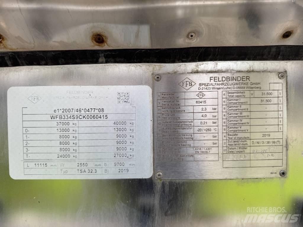 Feldbinder TSA 32.3 Tankanhængere