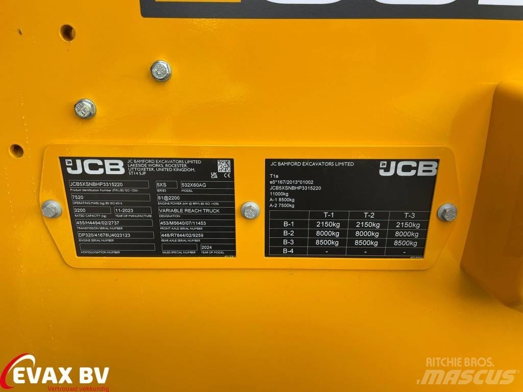 JCB 532-60 Teleskoplæssere til landbrug
