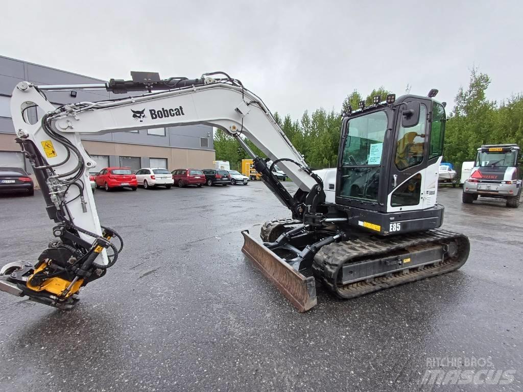 Bobcat E85 Midi-gravemaskiner 7t - 12t