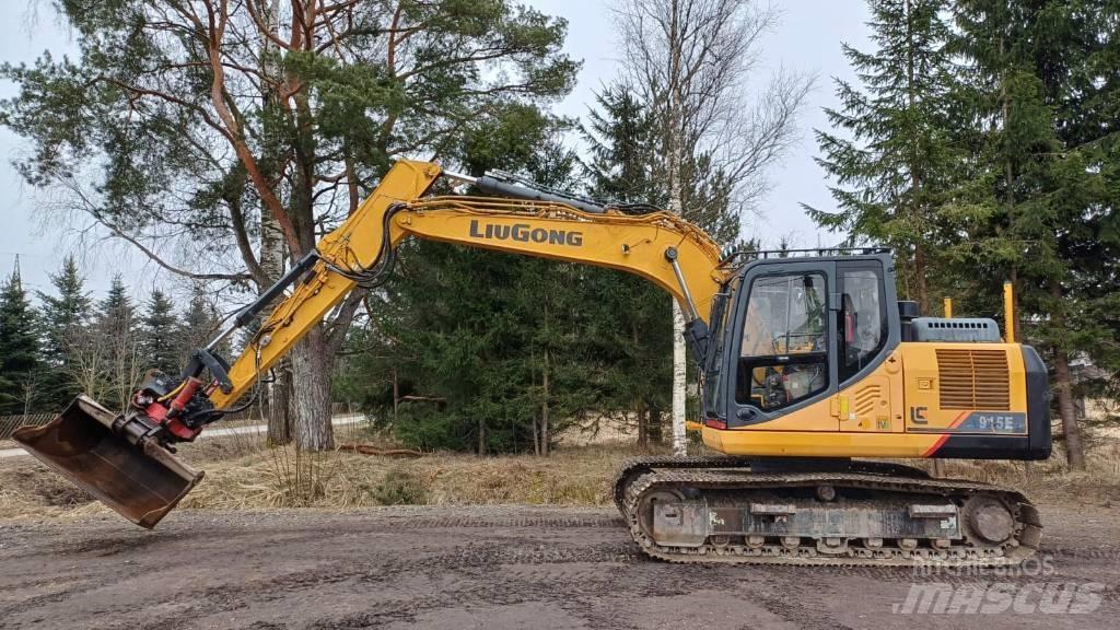 LiuGong CLG 915 E Gravemaskiner på larvebånd