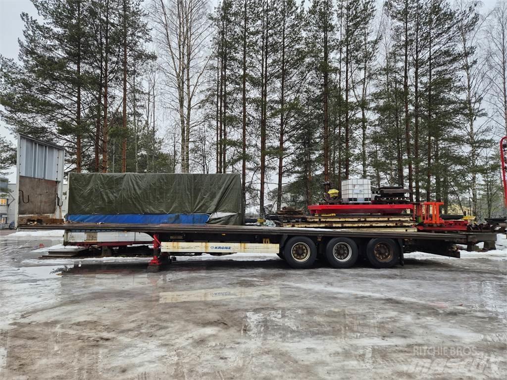 Krone Profi Liner Semi-trailer med lad/flatbed