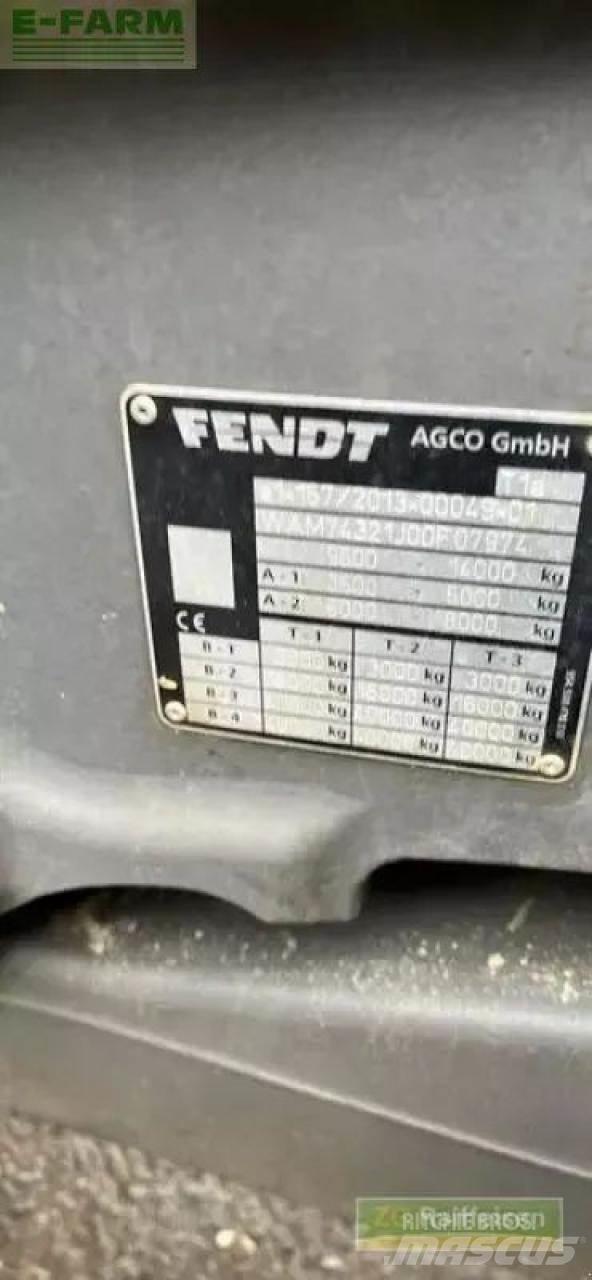 Fendt 724 vario Traktorer