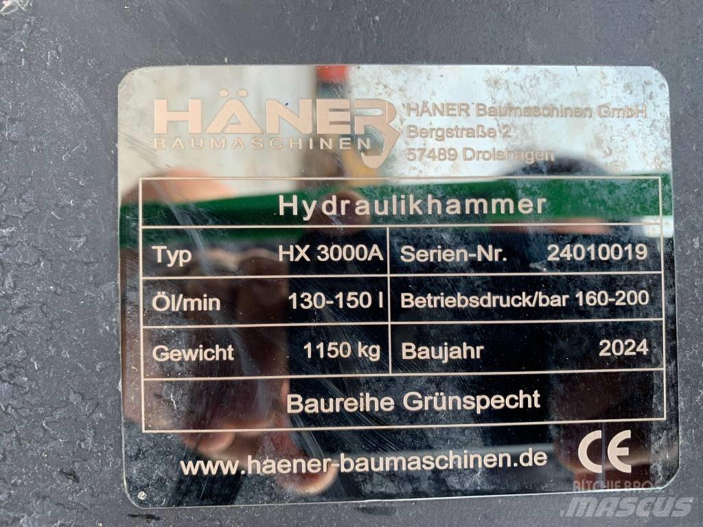  Haner HX3000A NEW Hydraulik / Trykluft hammere